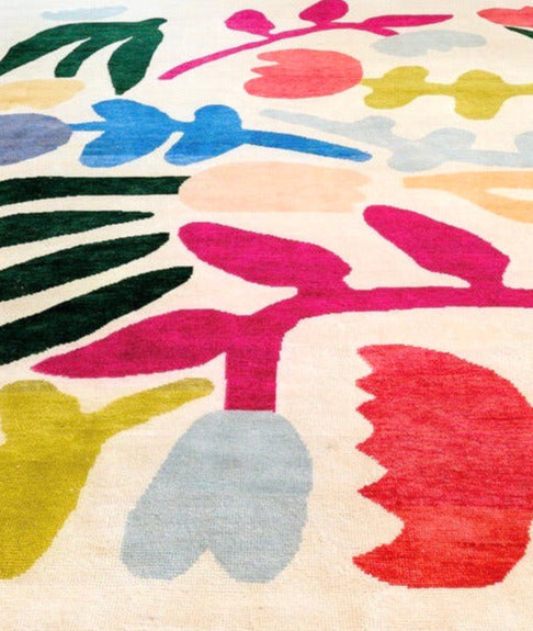 MĀK Oushak Rug- Flower Child