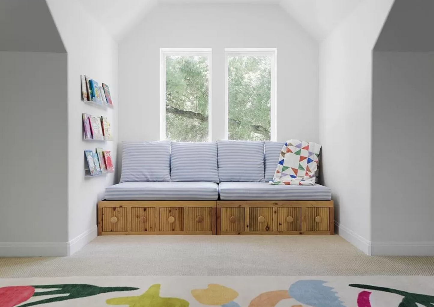 MĀK Oushak Rug- Grassy Green