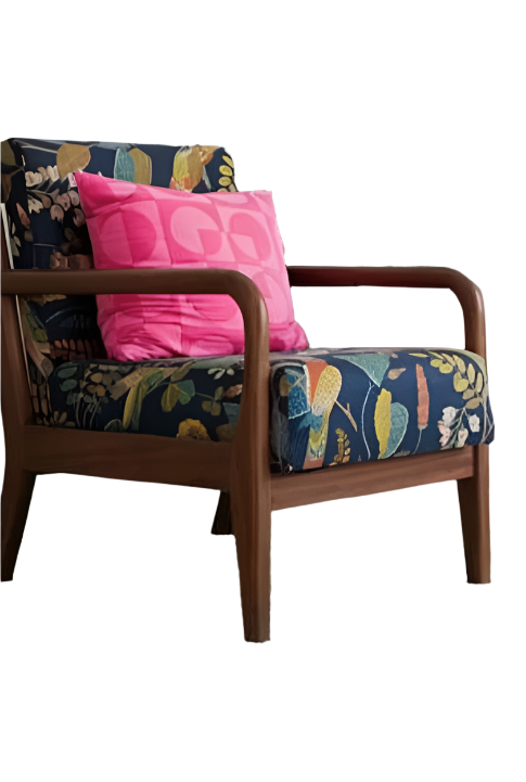 Custom Mahogany Chair